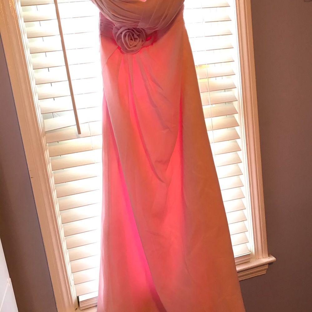 Strapless David’s bridal bridesmaid dress - Picture 4 of 8